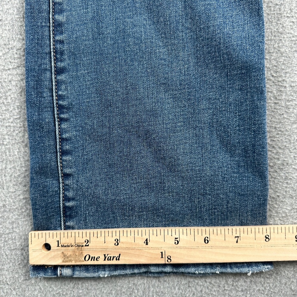 American Eagle Jeans Womens 6 Short Blue Curvy High-Rise Skinny Kick Stretch - Picture 8 of 11